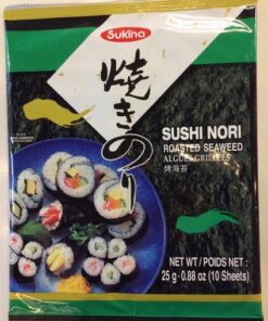 Sushi Nori Roasted Seaweed Sukina 25g