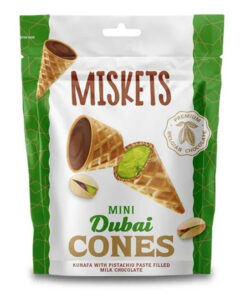 Miskets Cornet Milk Chocolate Dubai Style