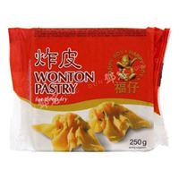 Wonton Pastry Deep Fry Happy Boy 9 cm 250g