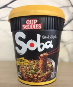 Instant Cup Noodles Soba Classic Nissin 90g