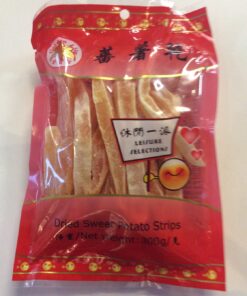 Dried Sweet Potato Strips Golden Lilu 300g