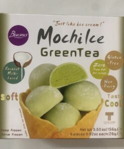 Mochi Ice Cream Green tea Matcha Buono 6pcs 156g