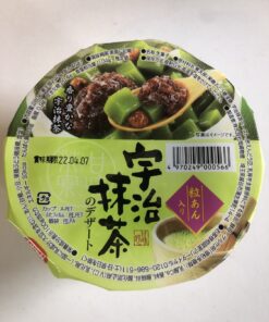 Jelly Uji Matcha with red beans 240g
