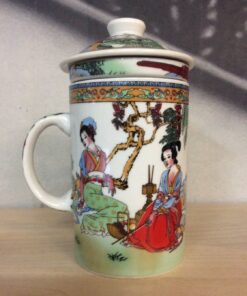 Lady Tea Cup Porcelain with filter