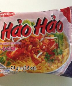 Instant Noodles Saté Onion Flavour Hao Hao Acecook 74g