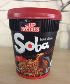 Instant Cup Noodles Soba Chili Nissin 92g