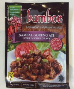 Liver in Chili Gravy Bamboe 54g