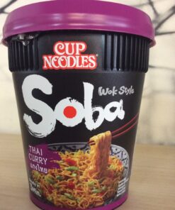 Soba Thai Curry Cup Noodles Nissin 90 g