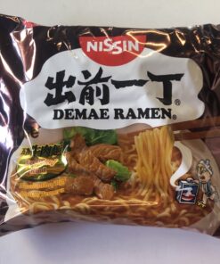Instant Noodles Ramen Beef Flavour Nissin 100g