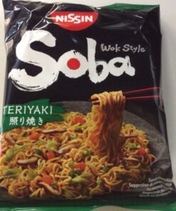Instant Noodles Soba Teriyaki Flavour Nissin 110g