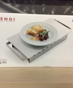Dish warmer 2 burners Aluminium Hendi