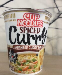 Japanese Curry Soup Cup Noodles Spiced