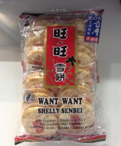 Rice Crackers Shelly Senbei Want Want 150g