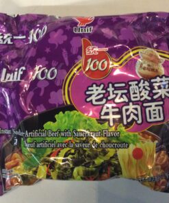 Instant Noodles Artificial Beef with Sauerkraut Flavor 119g