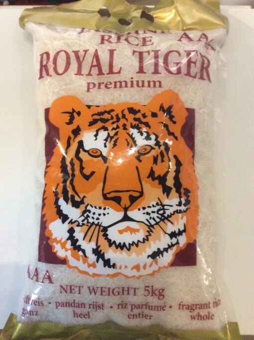 Jasmine Rice AAA Royal Tiger 5kg - Asian Food Hasselt - Micheal Anh