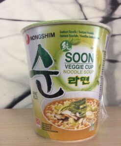 Nongshim Soon Veggie Cup Noodles Soup 100 gram