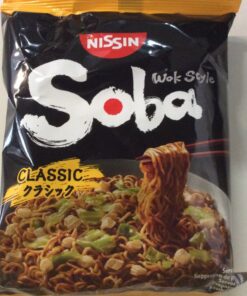 Instant Noodles Classic Flavour Soba Nissin 109g