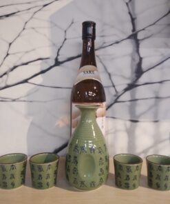 Sake Set 4 cups