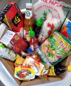 Combo "Rijst Noedels Soep met Rundvlees-Pho Bo & Verse Lente Rolls - Goi cuon"