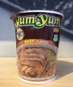 Instant Noodles Beef Flavor Cup YumYum 70g