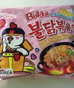 Instant Noodles Buldak Carbonara Hot Chicken Flavour Samyang 130g