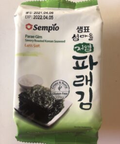 Savory Roasted Korean Seaweed Parae Gim Sempio 6 bags 5g
