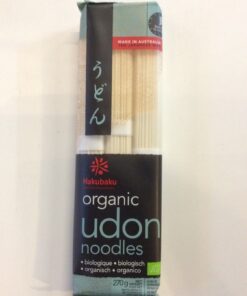 Organic Udon Noodles Hakubaku 270g