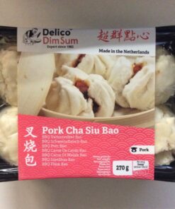 Frozen Cha Siu Bao Pork Delico 270g