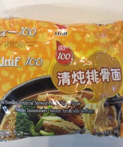 Instant Noodles Artificial Stewed Pork Chop Flavor 105g