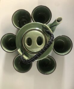 Set Tea Pot Size L with 6 cups