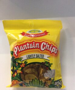 Plantain Chips Banana Lightly Salt Tropic Gourmet 85g