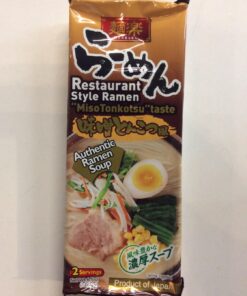 Restaurant Style Ramen Miso Tonkotsu Taste Menraku 186.4g
