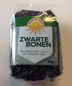 Black Beans Valle Del Sole 350g