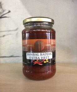 Sambal Badjak Extra Hot Koningsvogel 375g