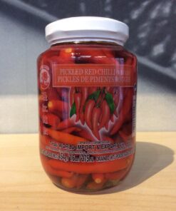 Pickled Red Chilli (Whole) 454g