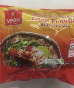 Instant Rice Pancake Crab Flavor - Bánh Đa Cua Vifon 60g