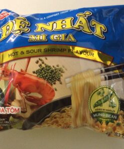 Instant Noodles - De Nhat - Hot and Sour Shrimp flavour - 83g