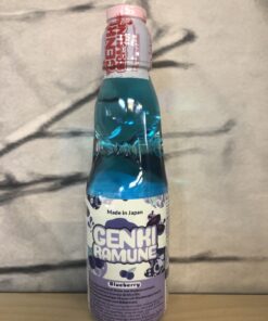 Ramune Soda Blueberry Genki Ramune 200ml