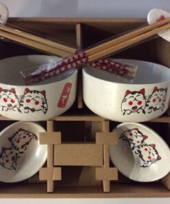 Lucky Cat Diner Set for 2 persons