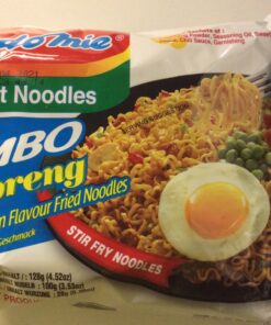 Instant Noodles - Jumbo Mi Goreng - Chicken Flavour - Indo Mie - 128g
