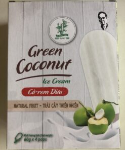 Ice Cream - Green Coconut - 4 sticks - 240g