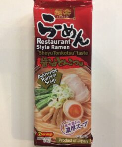 Restaurant Style Ramen Shoyu Tonkotsu Taste Menraku 191g