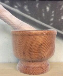 Wooden Mortar and Pestle 15*13cm