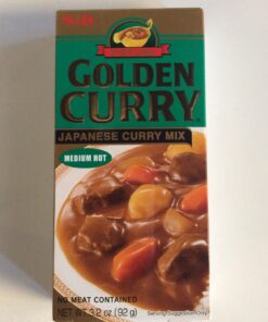 Japanese Golden Curry Mix Medium Hot S and B 92g