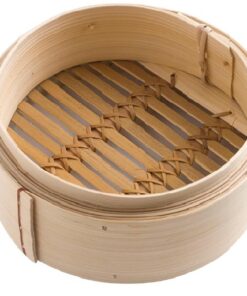 Bamboo Steamer for dumpling 1 piece 6 inches or 15cm