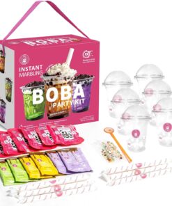 Instant Marbling Boba Party Kit O's Bubble 6 servings 369g