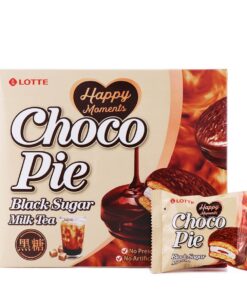 Chocopie Black Sugar Milk Tea Lotte 12 pieces 360 g