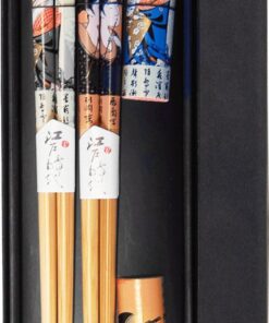 Chopsticks Set Geisha Utage Irodori Bashi 22.5cm 2 pairs