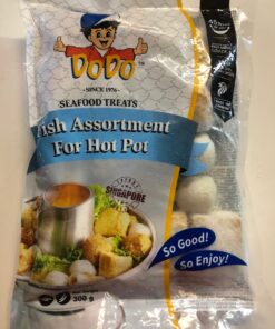 Frozen Fish Assortment For Hotpot DoDo 300g
