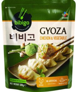Frozen Gyoza Dumplings Chicken and Vegetable Bibigo 600g
